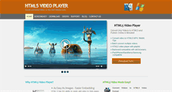 Desktop Screenshot of html5videoplayer.net
